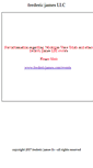 Mobile Screenshot of fredericjames.com