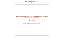 Tablet Screenshot of fredericjames.com